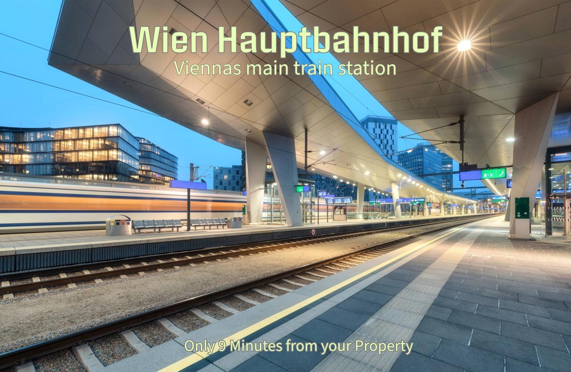 Hauptbahnhof Boutique Rooms - Virtual Reception & Self-Checkin Viena Exterior foto